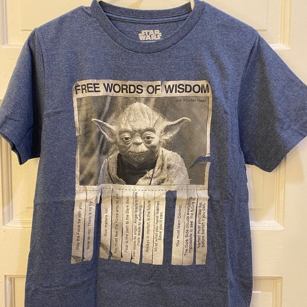 Yoda Words of Wisdom T-Shirt Men's T-Shirt Size S